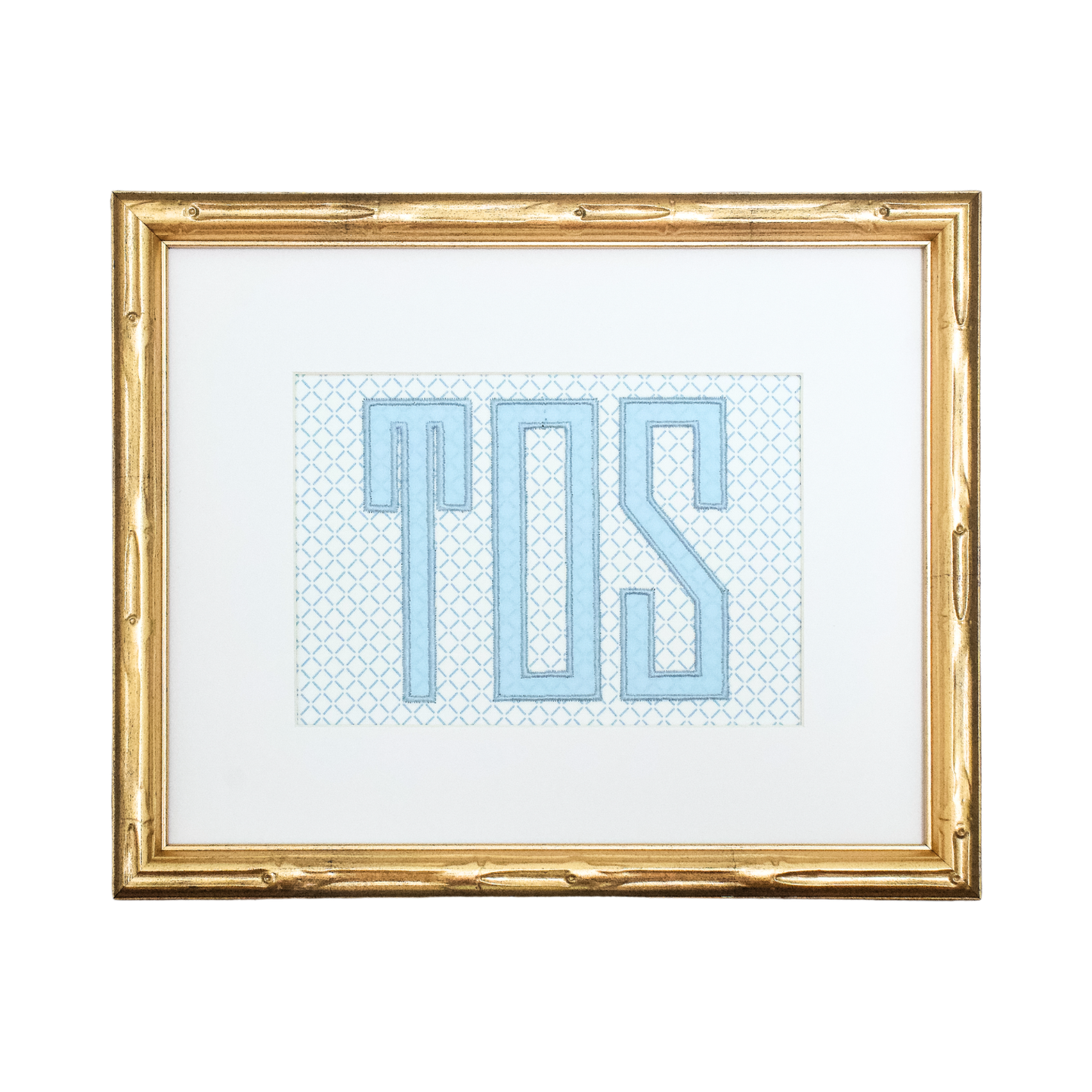 THE TAILORED MONOGRAM ART