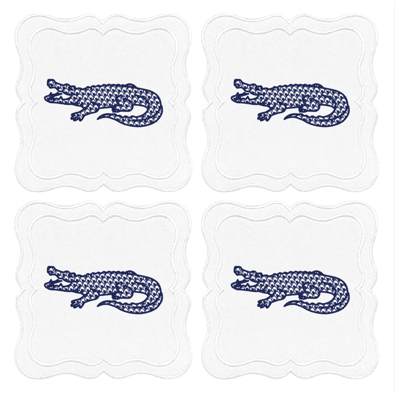 GATOR GAME DAY COCKTAIL NAPKINS Saul Stitch House