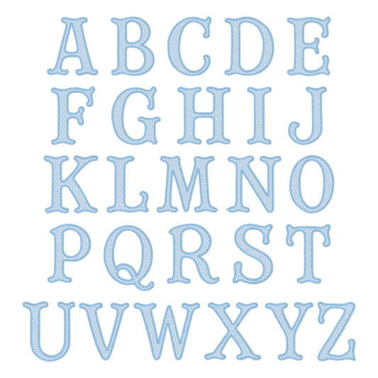 Clara Diamond Filled Fishtail Font