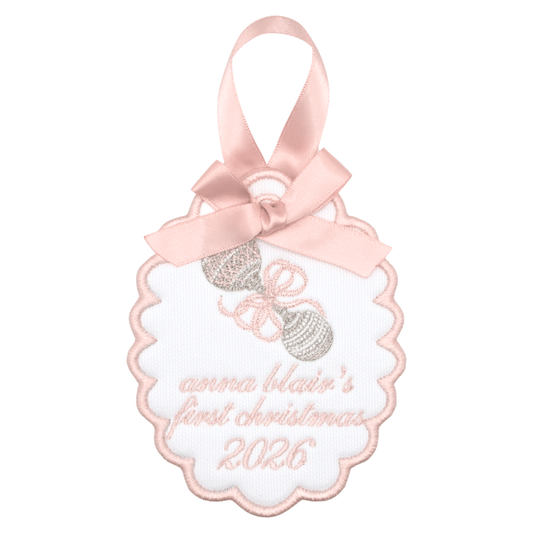 BABY RATTLE ORNAMENT