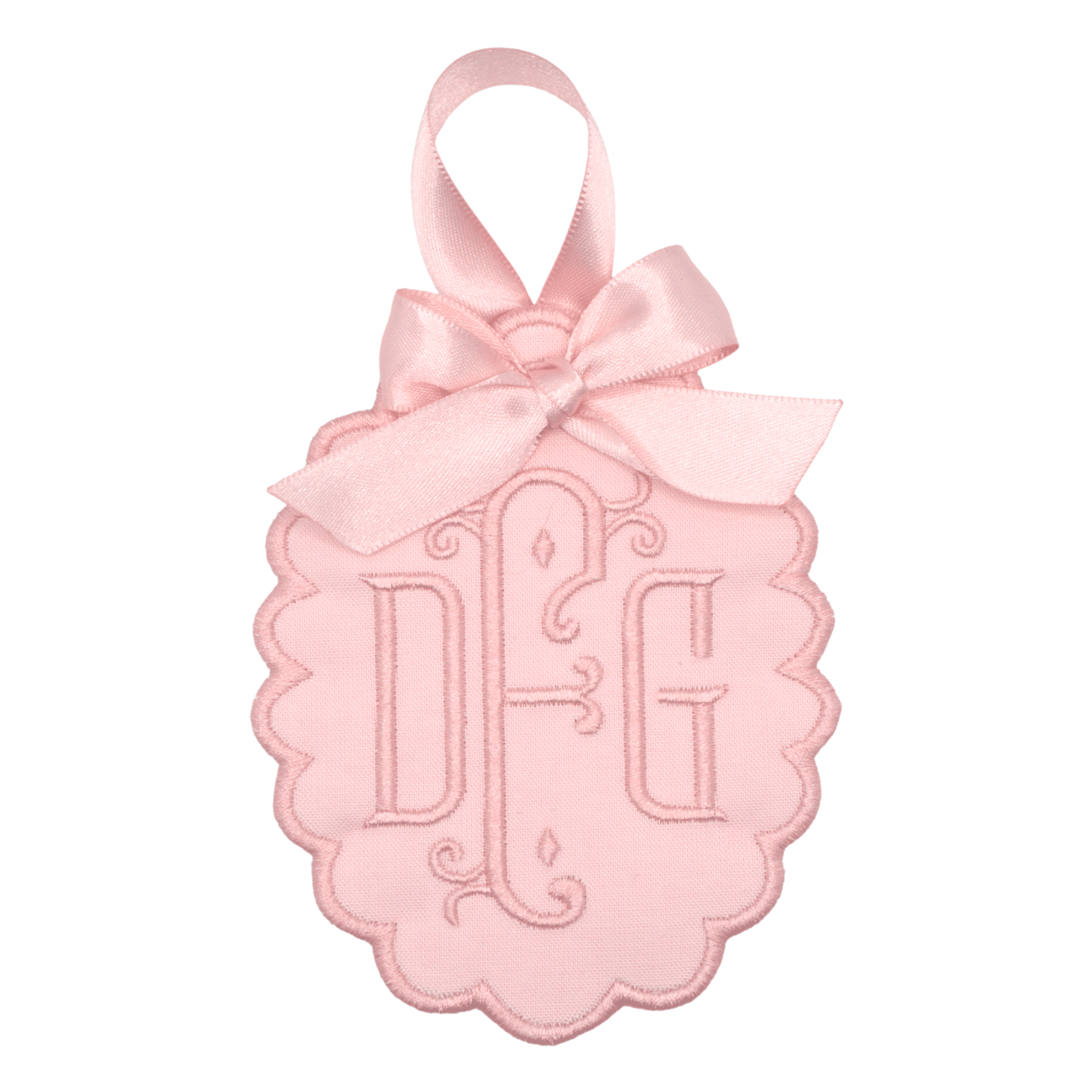 THE CAROLINE MONOGRAM ORNAMENT