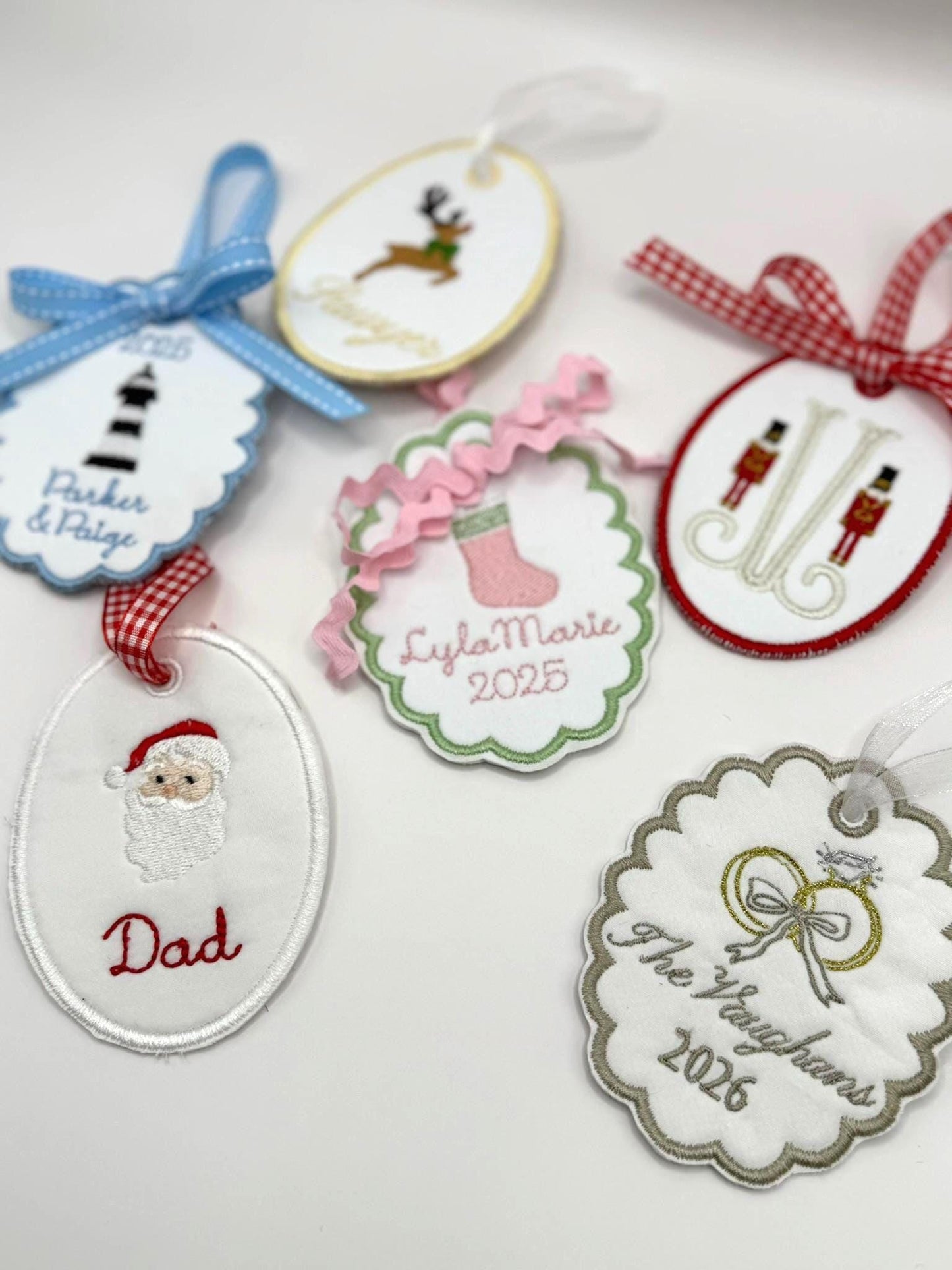 Custom Heirloom Christmas Ornaments