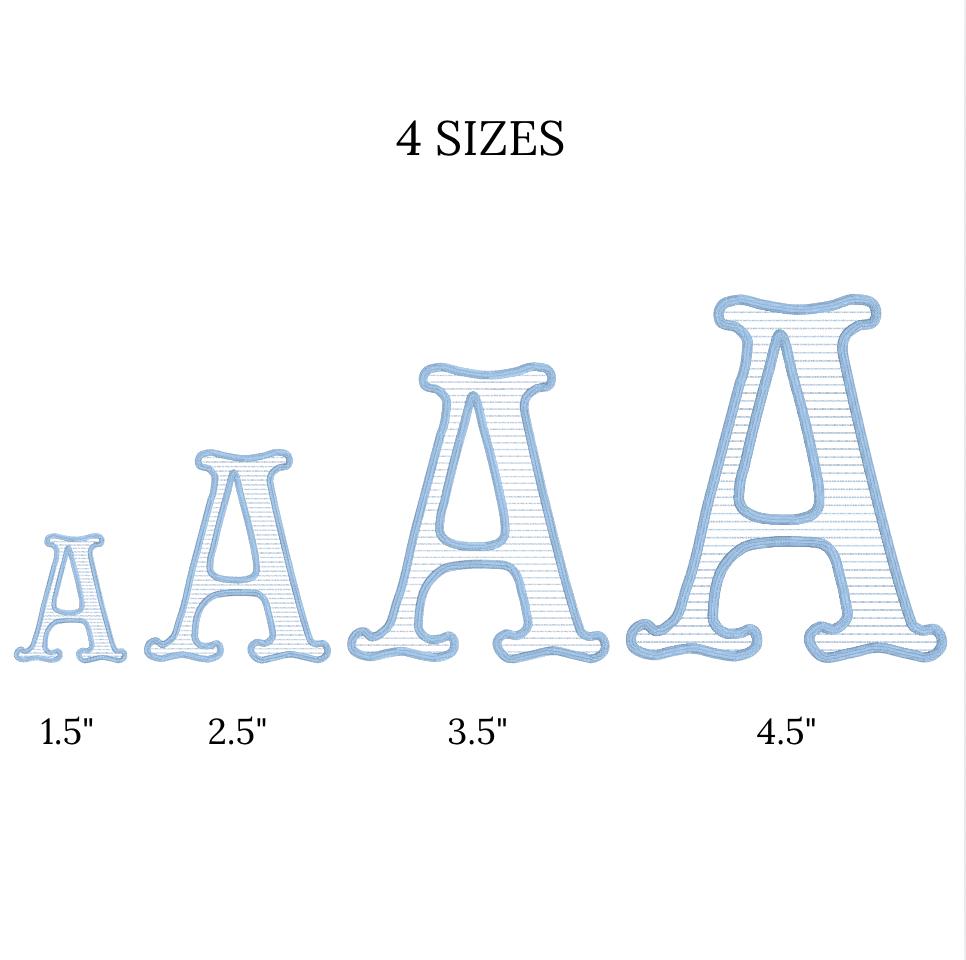 Clara Line Filled Fishtail Font