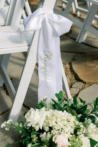 RESERVED SEATING CEREMONY RIBBON