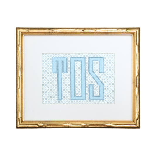THE TAILORED MONOGRAM ART