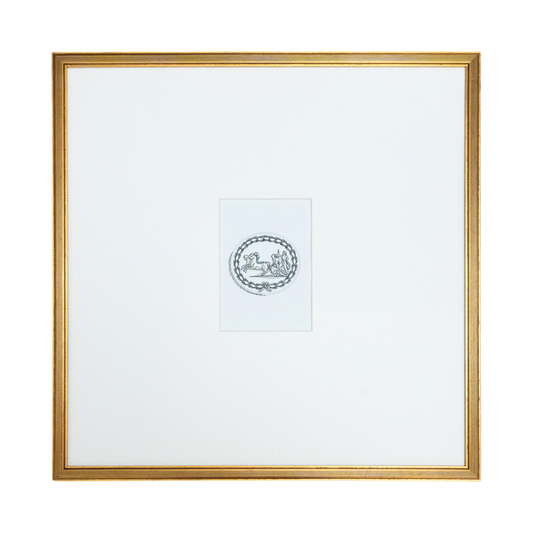 EMBROIDERED INTAGLIO STUDY