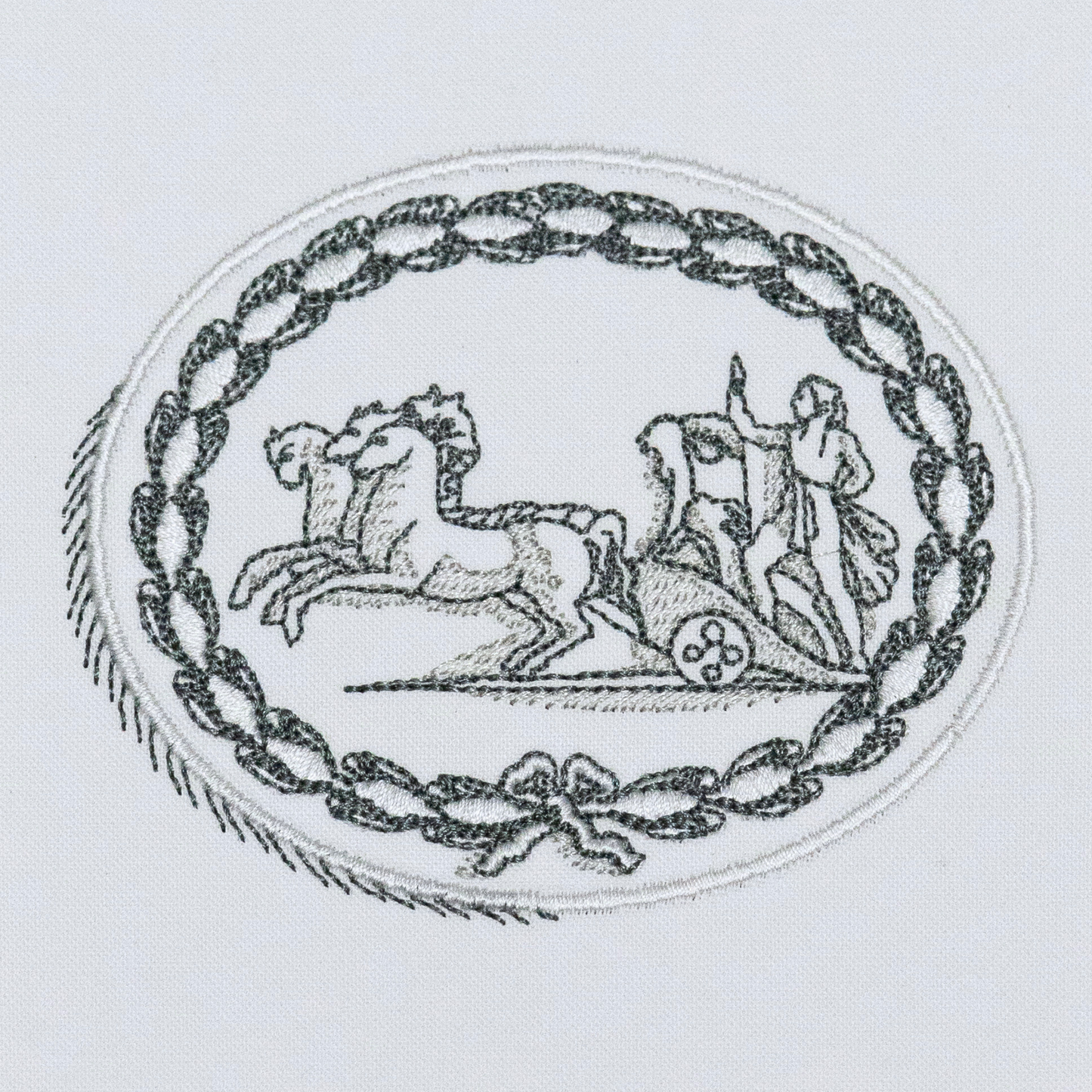 EMBROIDERED INTAGLIO STUDY