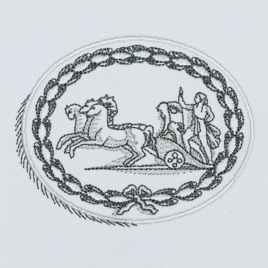 EMBROIDERED INTAGLIO STUDY
