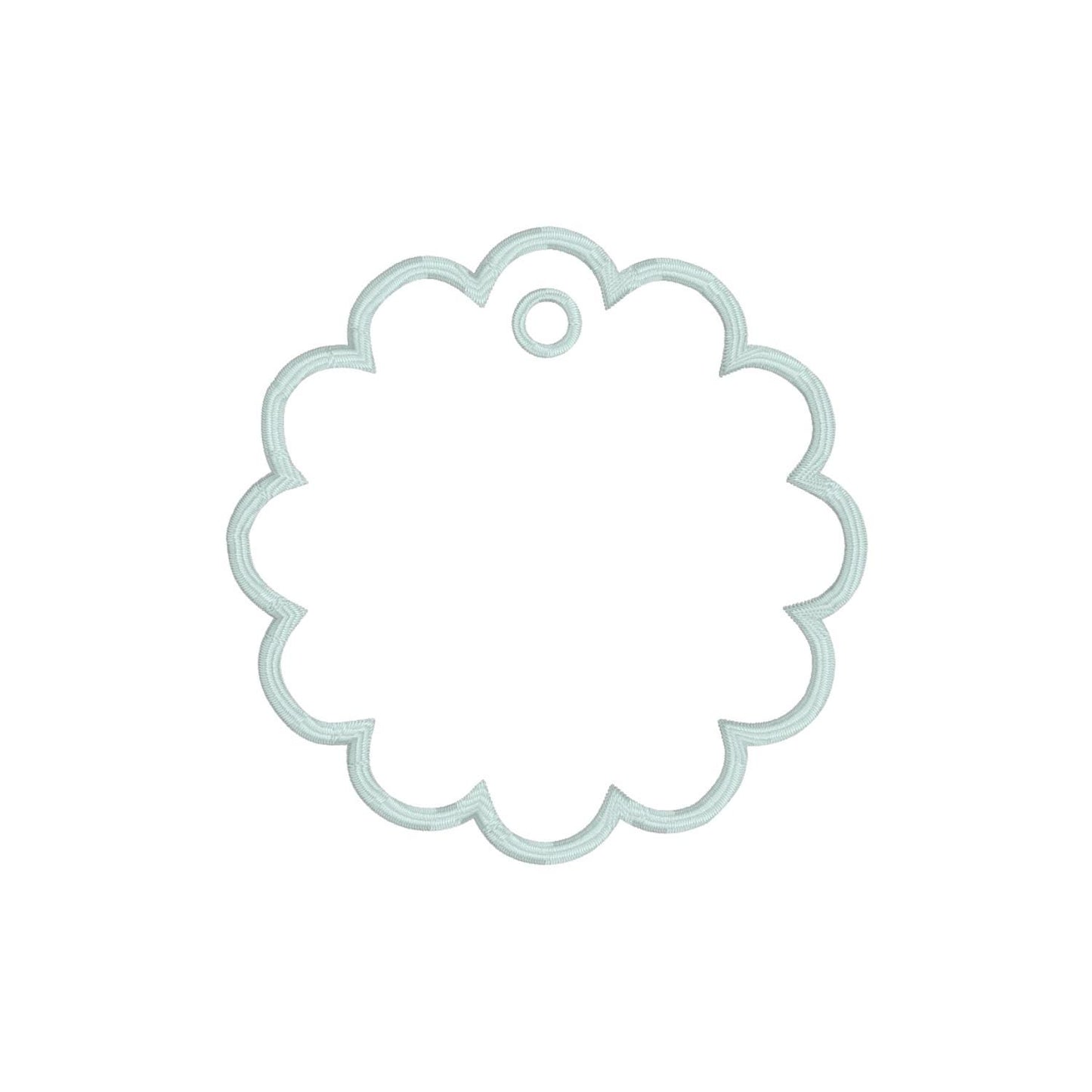 Circle In-the-Hoop Appliqué Ornament Set