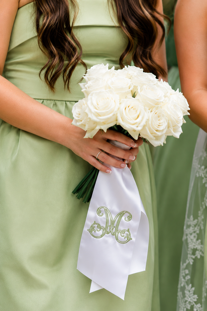 VINE BRIDESMAIDS BOUQUET SASH