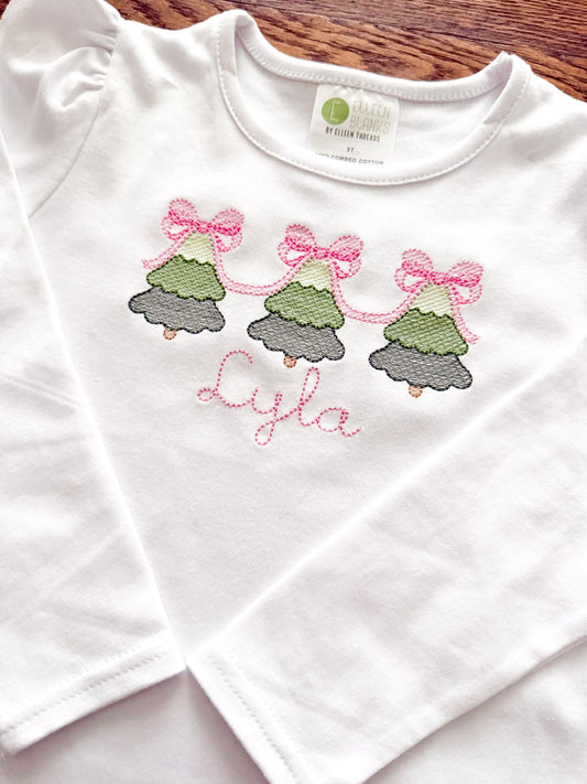 Girls Christmas Shirt