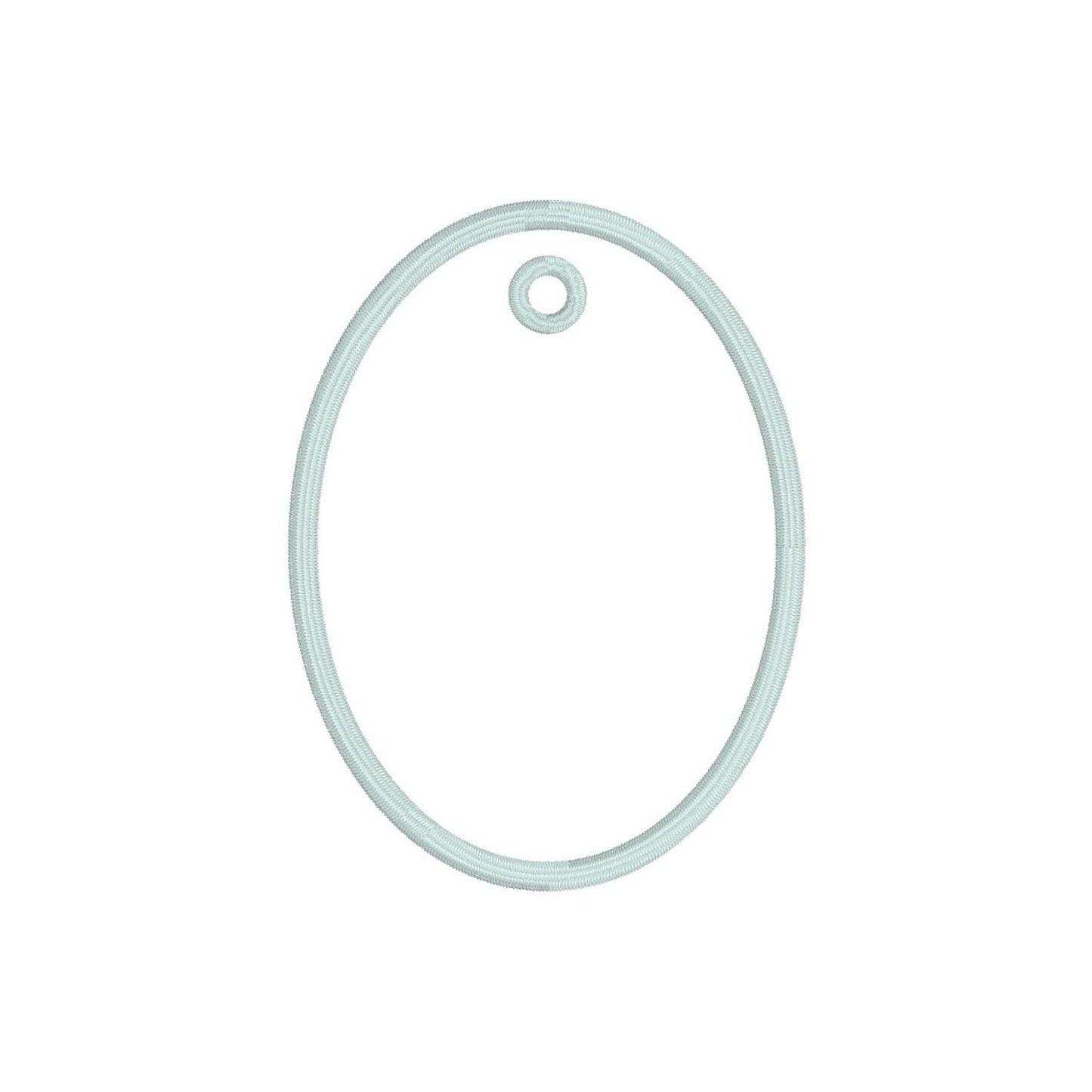 Oval ITH Appliqué Ornament Set