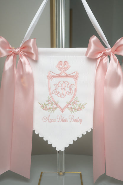 VICTORIAN BABY BANNER