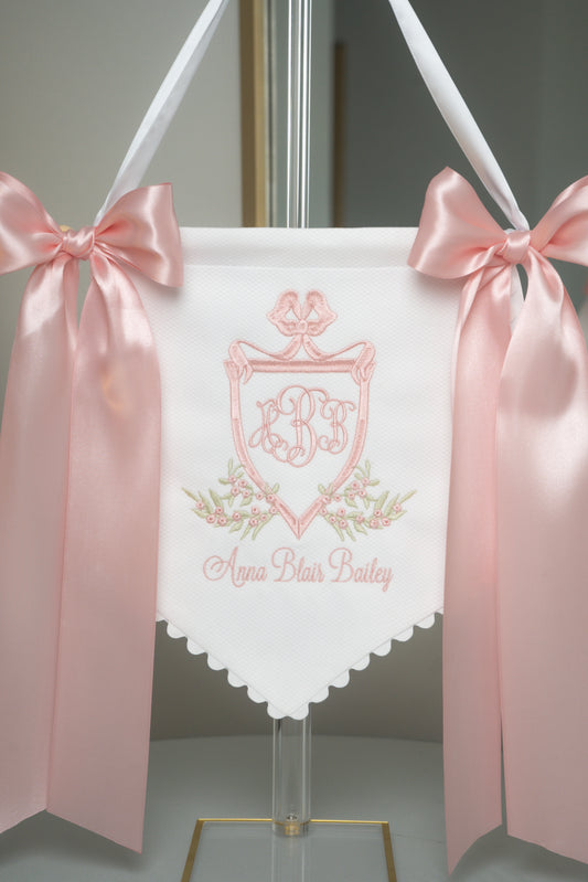 VICTORIAN BABY BANNER