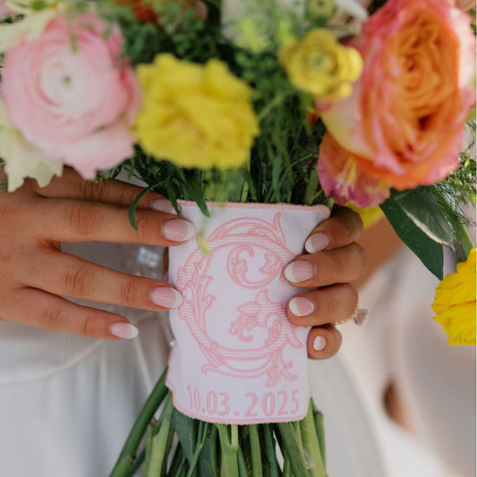 Wedding Bouquet Sash