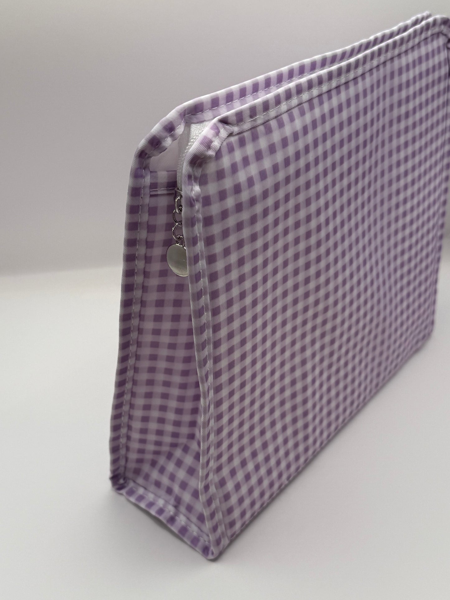 GINGHAM COSMETIC BAGS