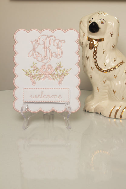 THE ELOISE MONTHLY MILESTONE PLAQUE