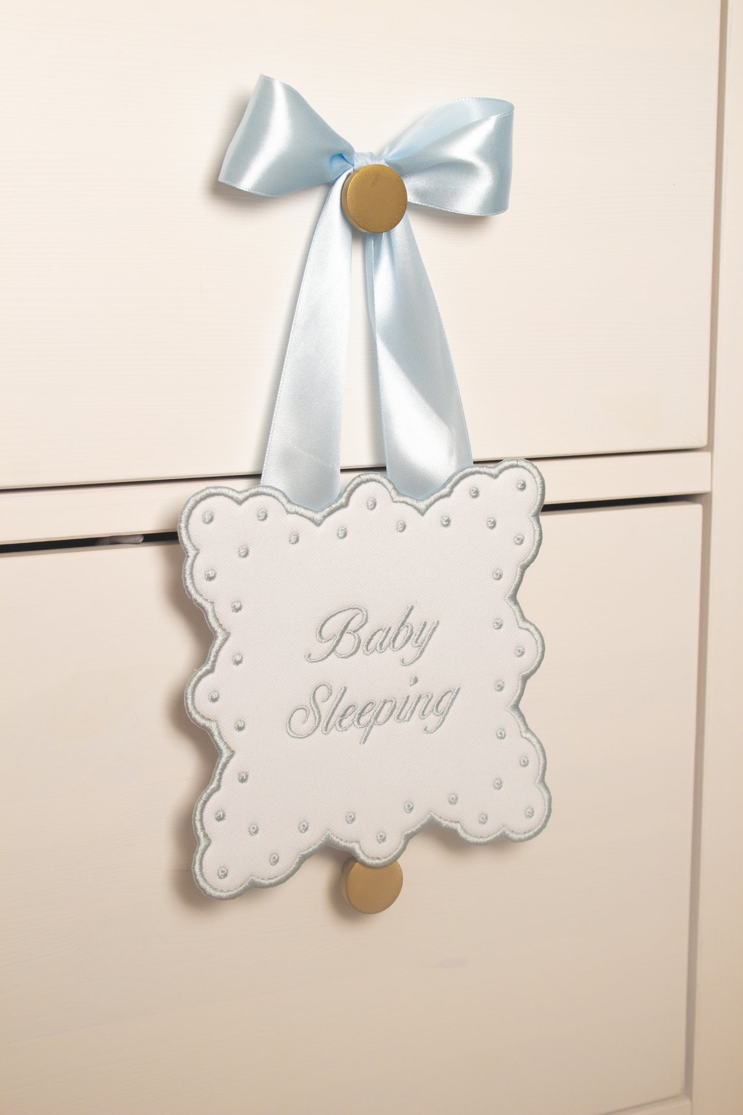 SLEEPING BABY DOOR SIGN