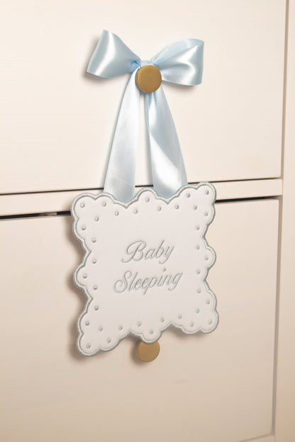 SLEEPING BABY DOOR SIGN