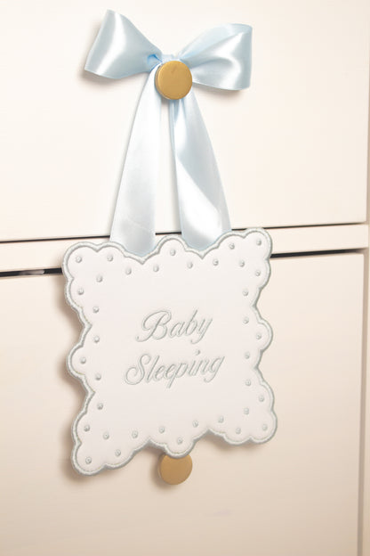 SLEEPING BABY DOOR SIGN