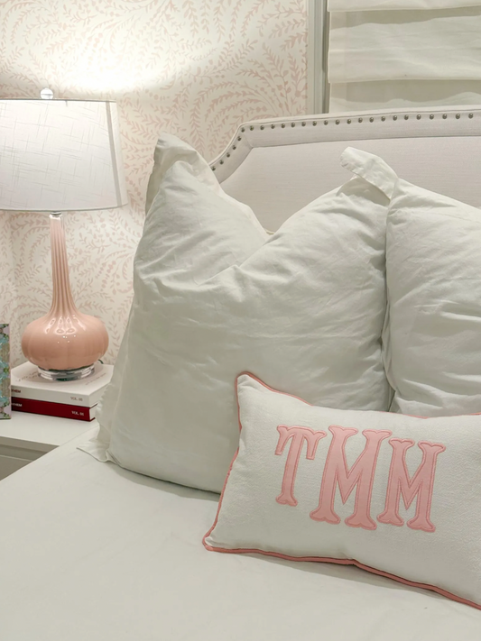 Applique Piped Edge Pillow