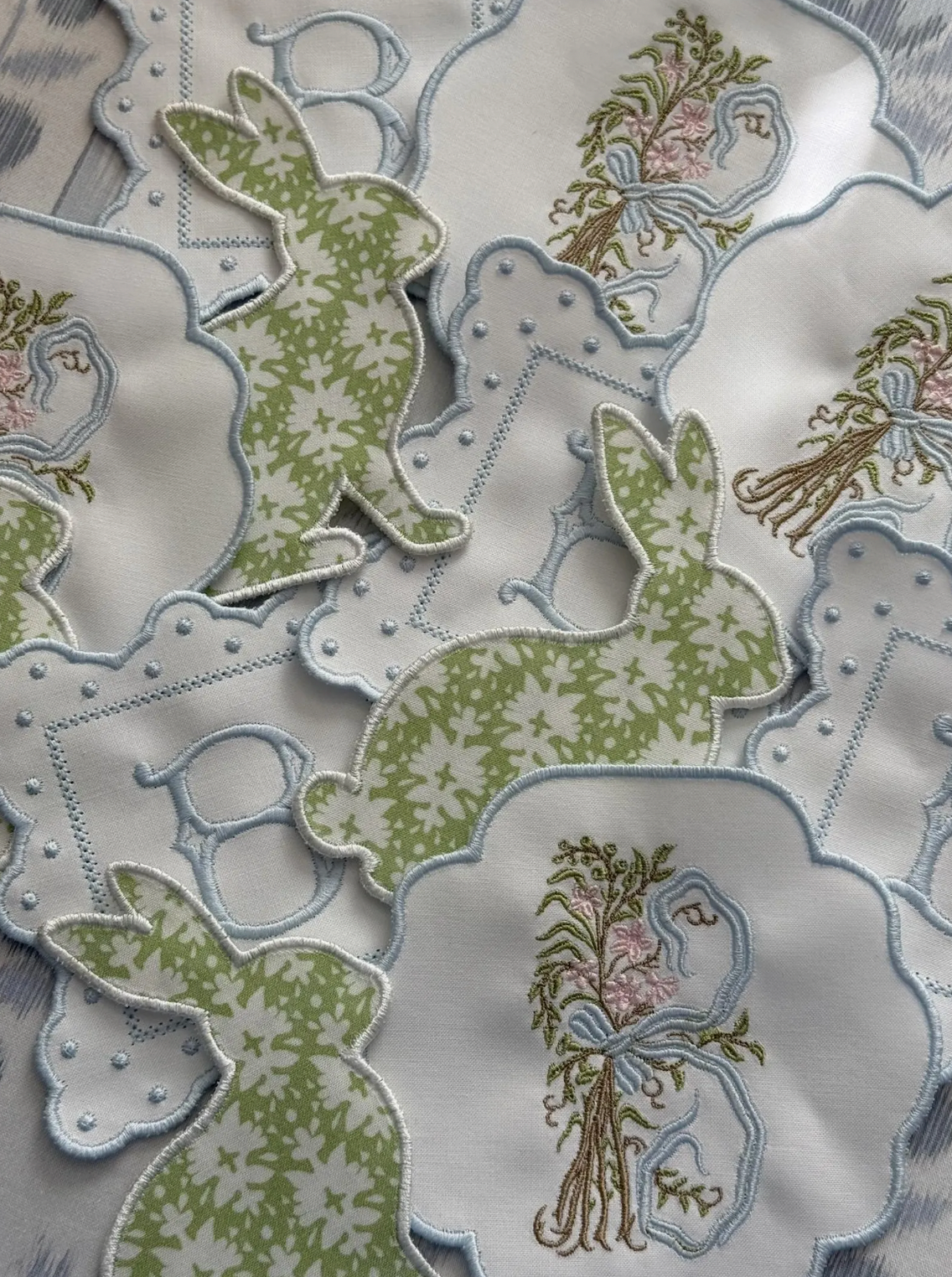 Fancy Scalloped Monogram Coasters