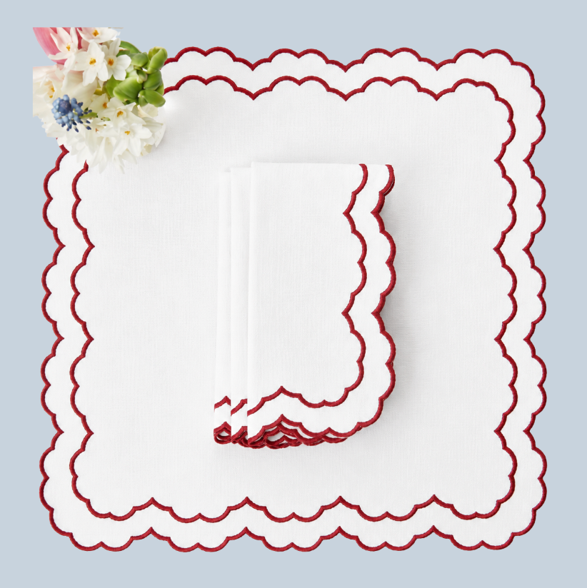 CHRISTMAS COCKTAIL NAPKIN PREORDER- SET OF 4