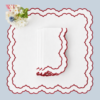 CHRISTMAS COCKTAIL NAPKIN PREORDER- SET OF 4