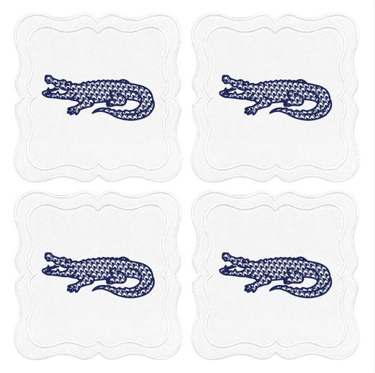 GATOR GAME DAY COCKTAIL NAPKINS Saul Stitch House