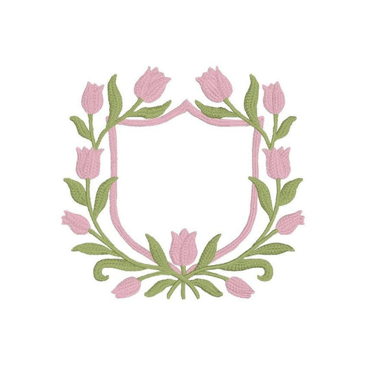 Tulip Wreath Crest