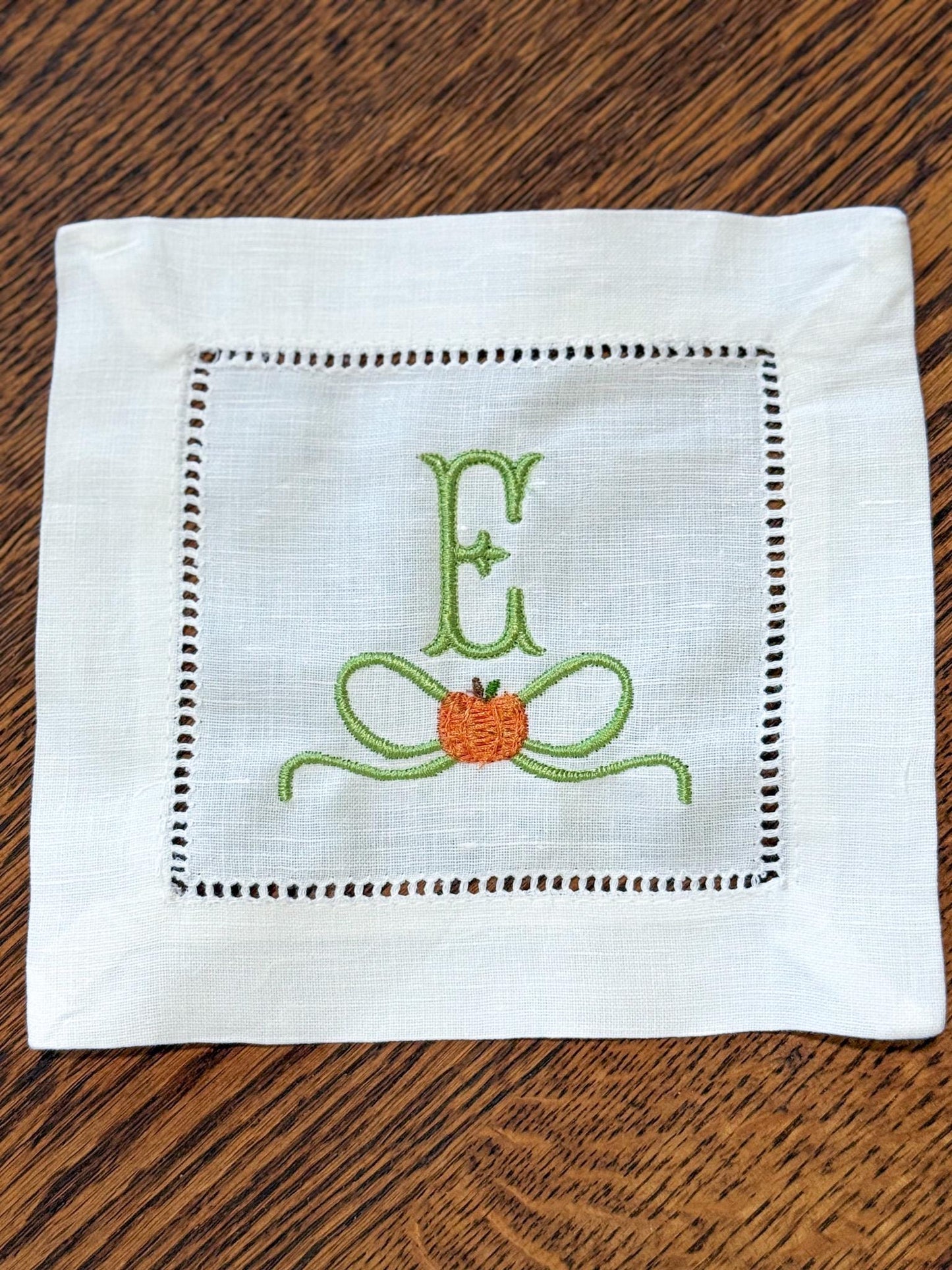 Set of 4 Fall Cocktail Napkins
