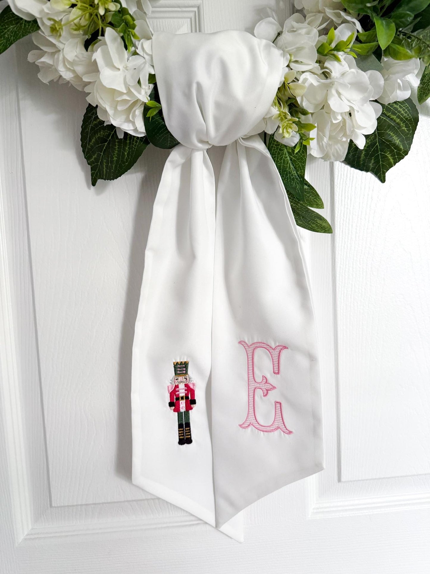 Nutcracker Wreath Sash