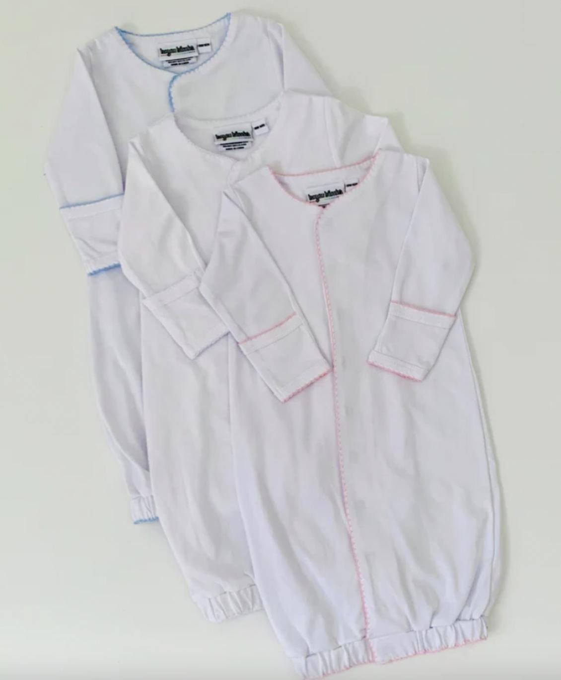 Layette Picot Trim Gown