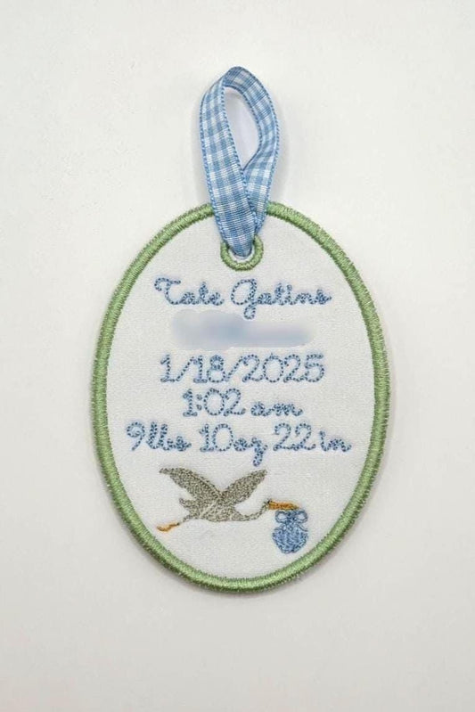 Birth Stats Ornament
