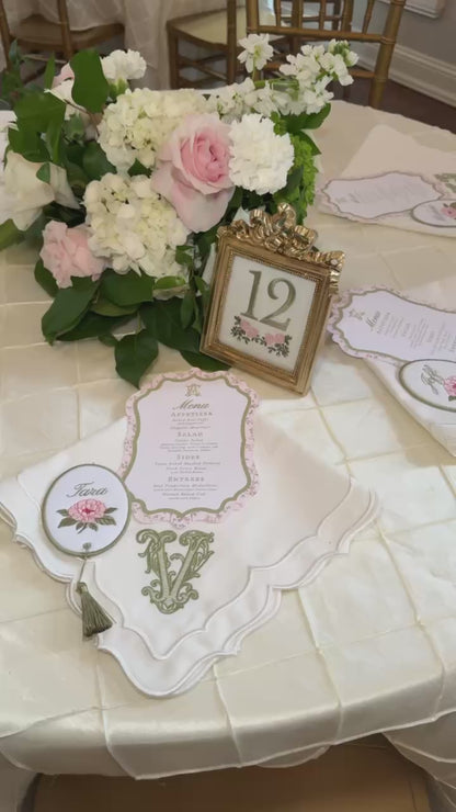 CUSTOM TABLE NUMBER DESIGN REQUEST
